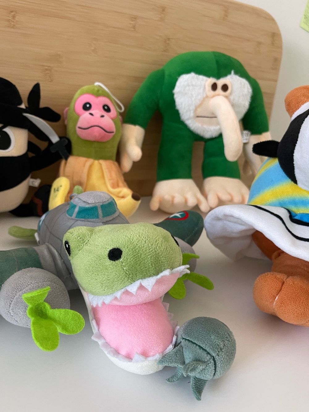 Italian Braintot Plush Toys Stuffed Animal Bundle of 9